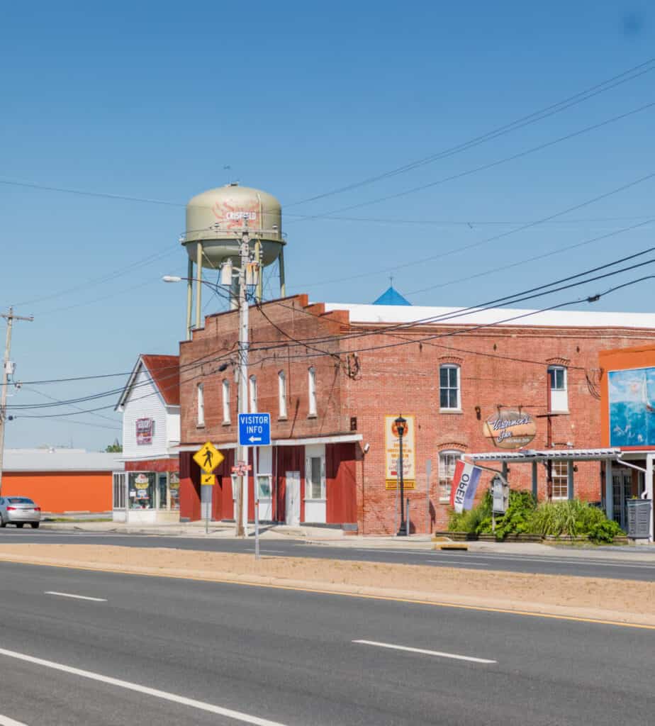 Main Street Crisfield, Known as "The Strip"