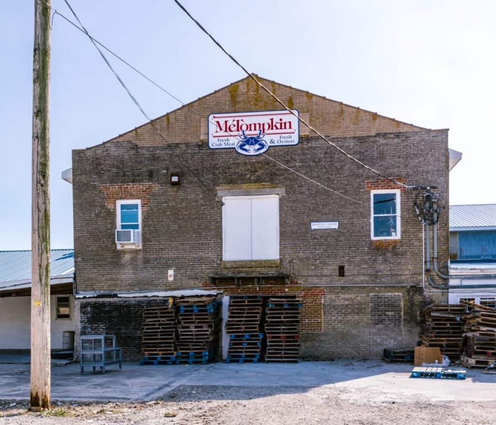 MeTompkin Bay Oyster Company in Crisfield