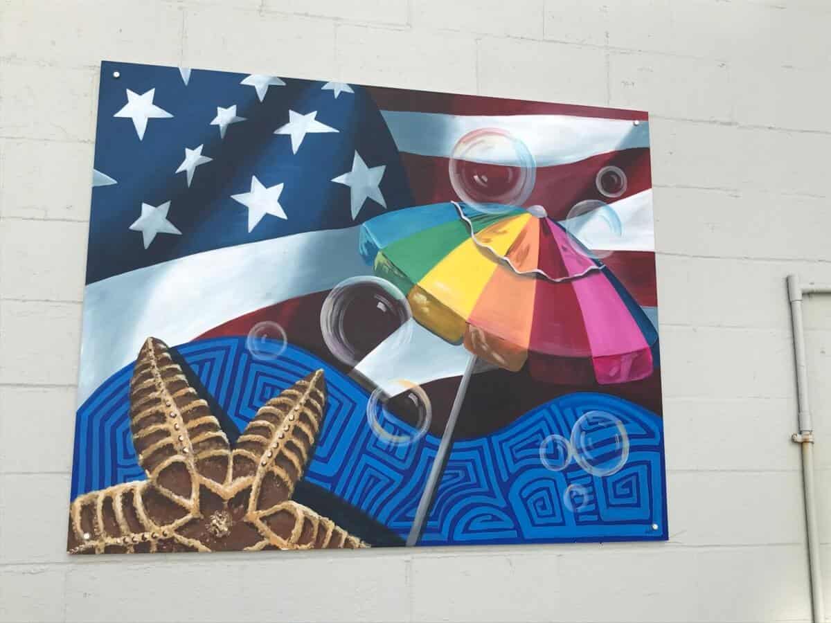 Dorchester Street Public Art Project Panel, Ocean City, Maryland