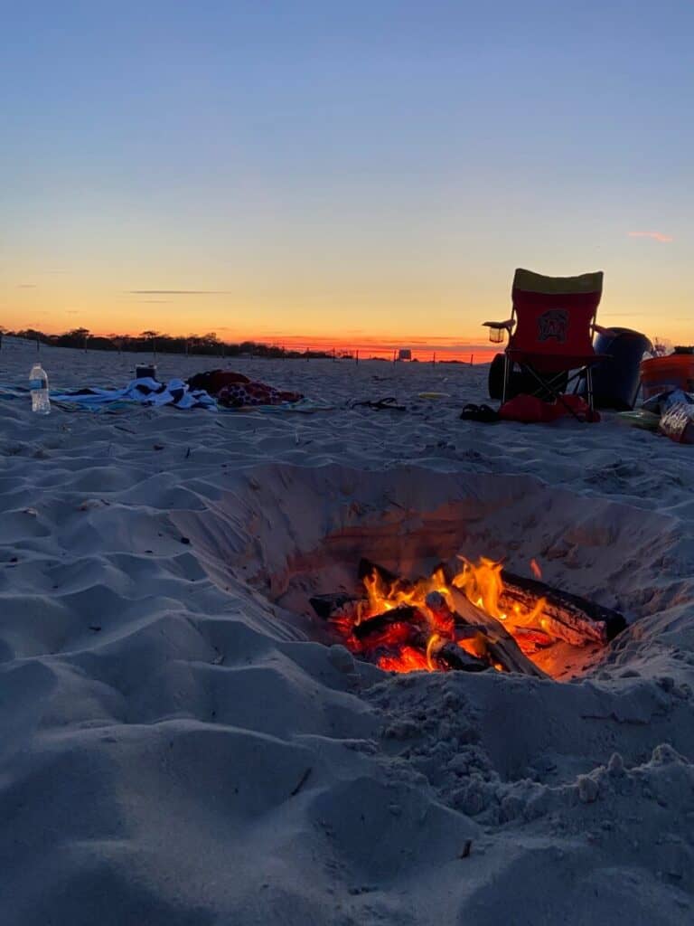 Bonfires on the Beach