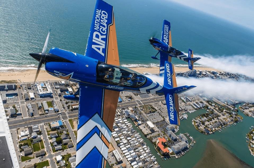 Blue Angels take Flight over OC at 2015 Air Show