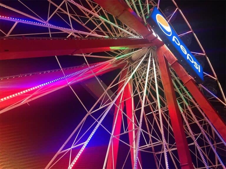 The Boardwalk at Night Photos