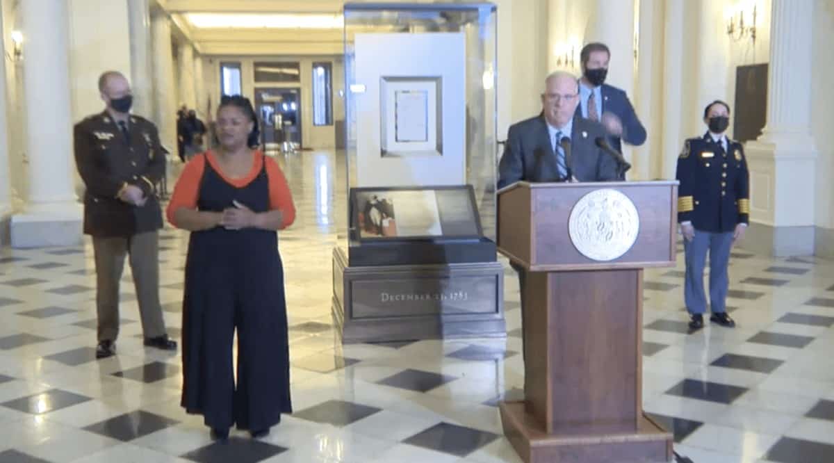 Governor Hogan announces new COVID restrictions for Marylanders