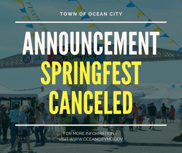 Springfest Ocean City cancelled