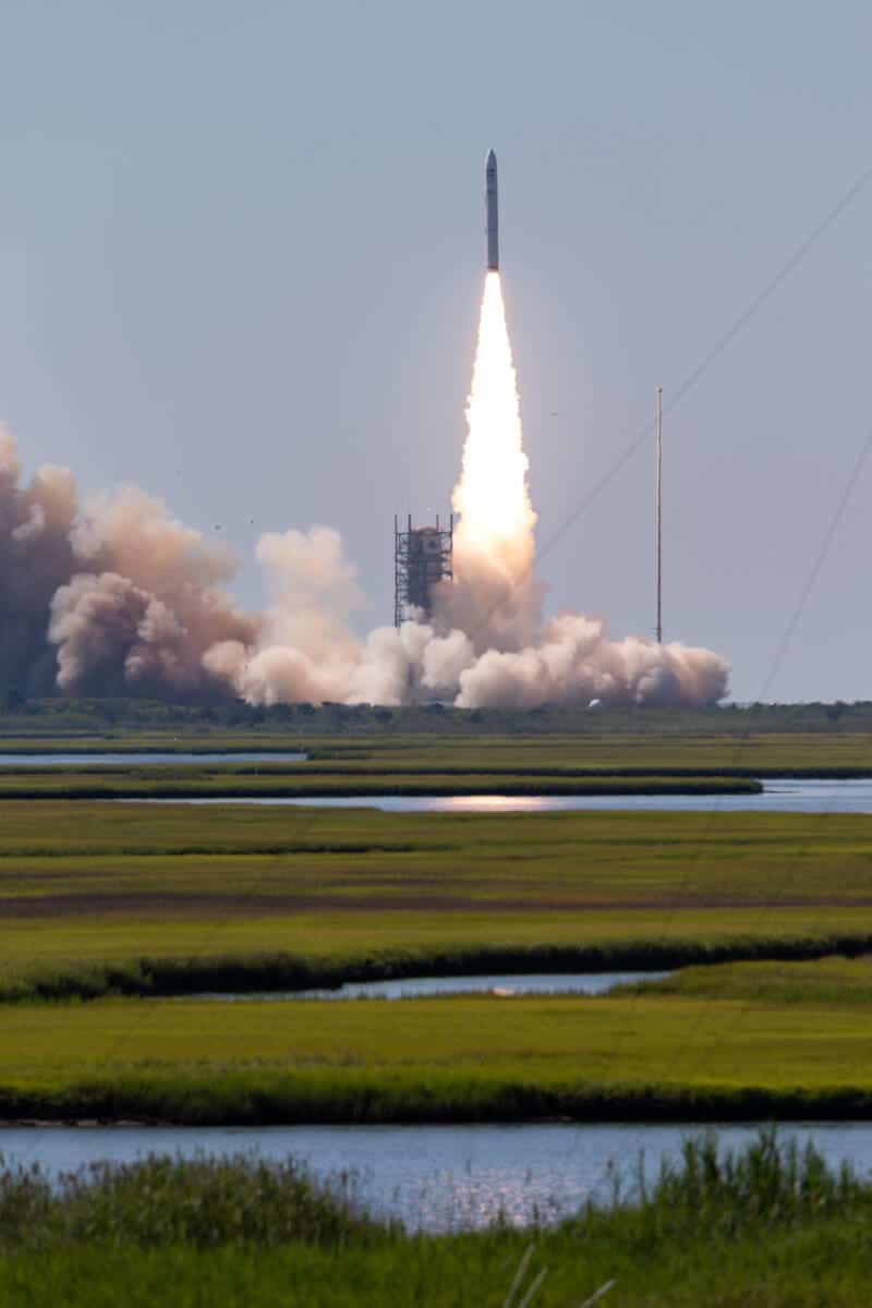 Minotaur IV launch from Wallops