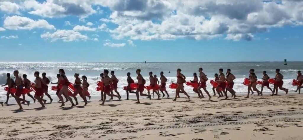 Tryouts & Training for the Ocean City MD Beach Patrol