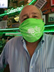 Greene Turtle Face Mask