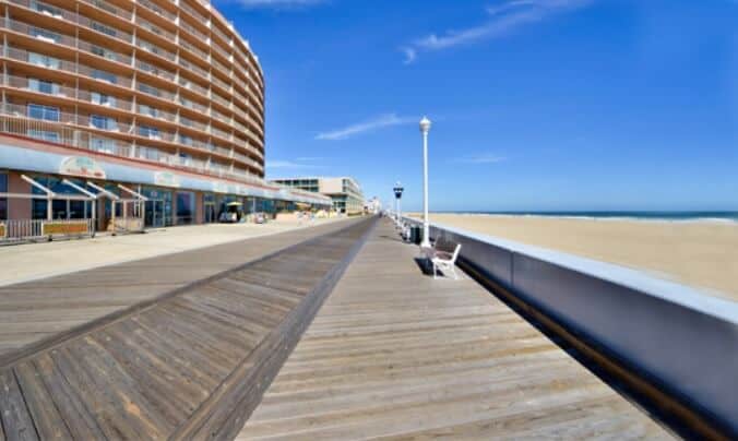 Grand Hotel on the Ocean City Boardwalk
