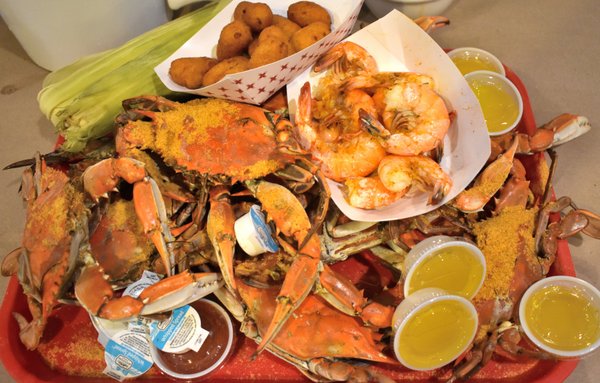 Photo of Crab Alley - Ocean City, MD, United States. Crab Feast for Two!