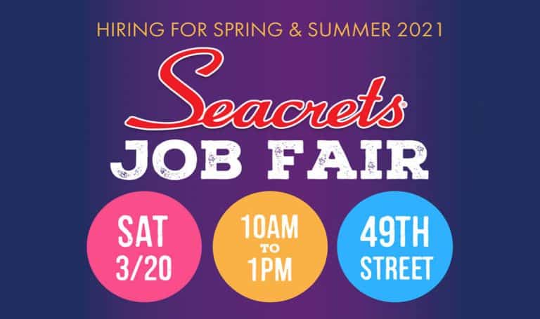 Seacret’s is Hiring!