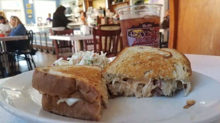 Rayne's Reef sandwich