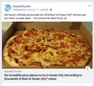 OceanCity.com 2019 year in Review