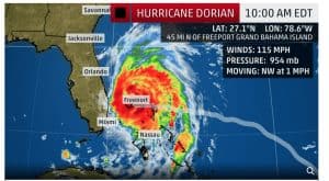 satellite image at 10EST 090319