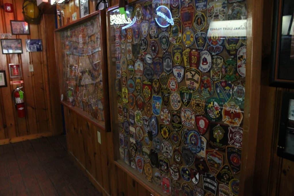 cork bar firefighter badges