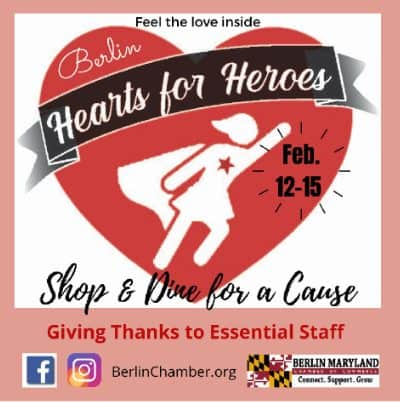 Hearts for Heroes in Berlin, Maryland