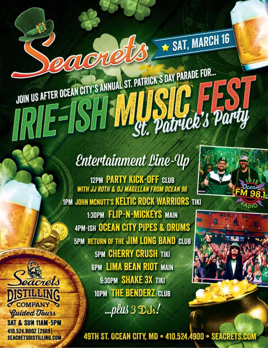 st patricks day in ocean city md