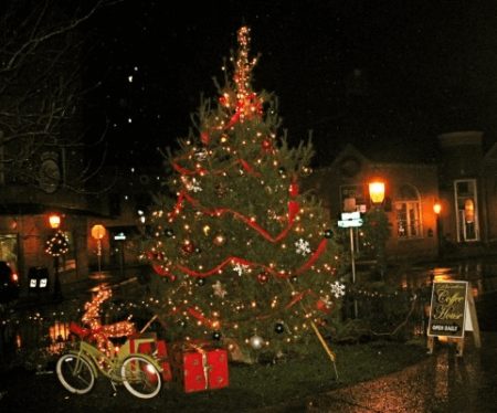 Berlin, Christmas, tree, Ocean City, Maryland