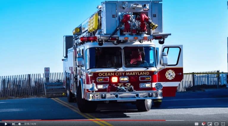 Ocean City Volunteer Fire Department debuts new website, recruitment video