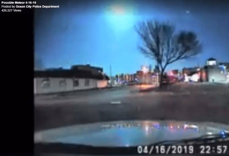 ocpd meteor sighting