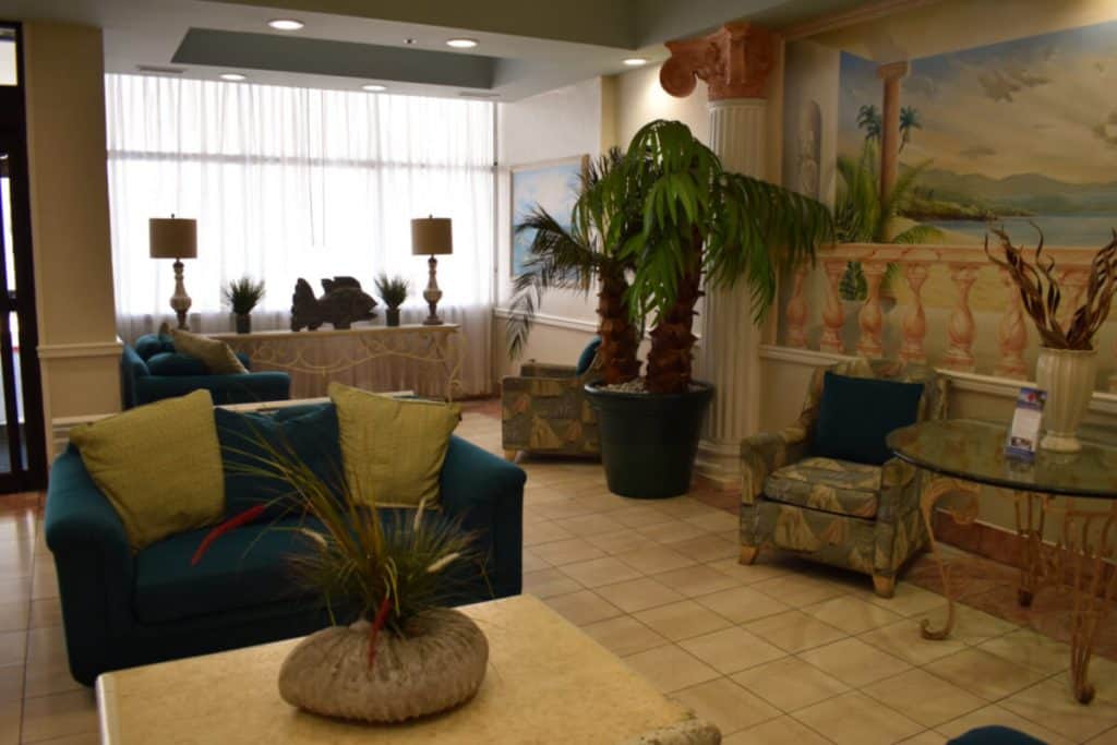Princess Bayside lobby