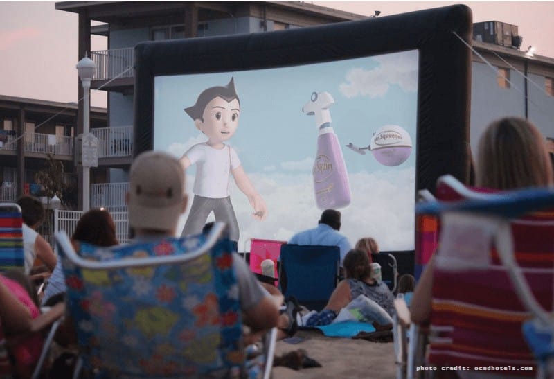 Free Movies on the Beach, Ocean City