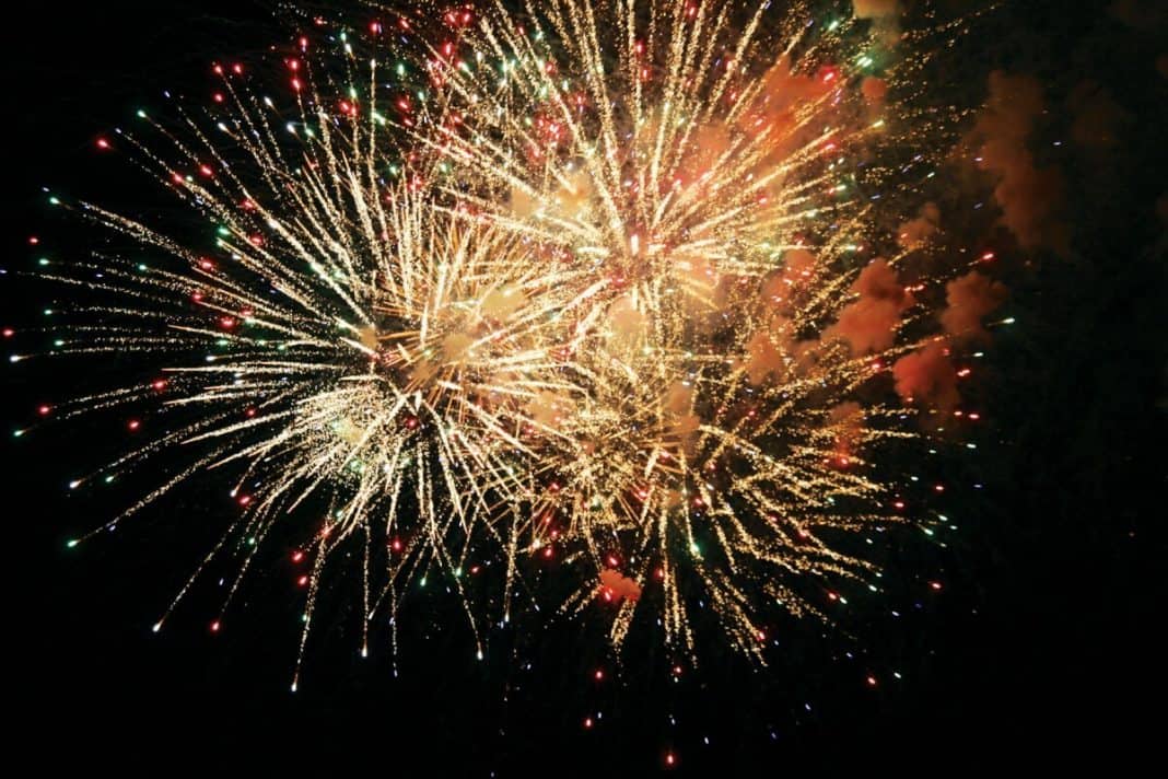 July 4 fireworks are part of the free Monday night entertainment at the Caroline Street Stage by the Boardwalk in Ocean City, MD.