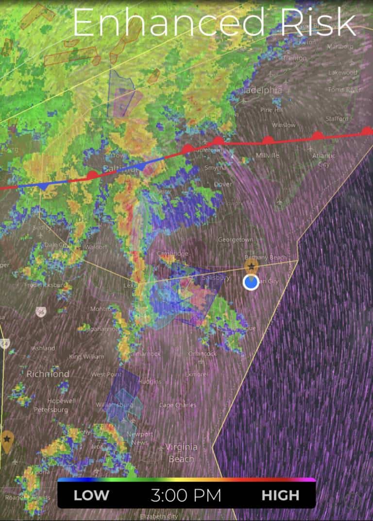 Hurricane Ida will impact Ocean City Wednesday night and Thursday morning