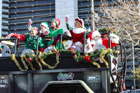 The Ocean City Christmas Parade December 6th 2021.