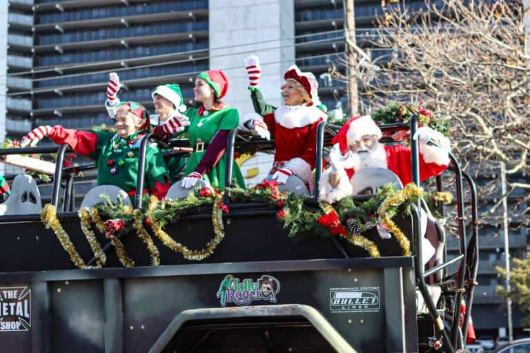 The Ocean City Christmas Parade December 6th 2021.