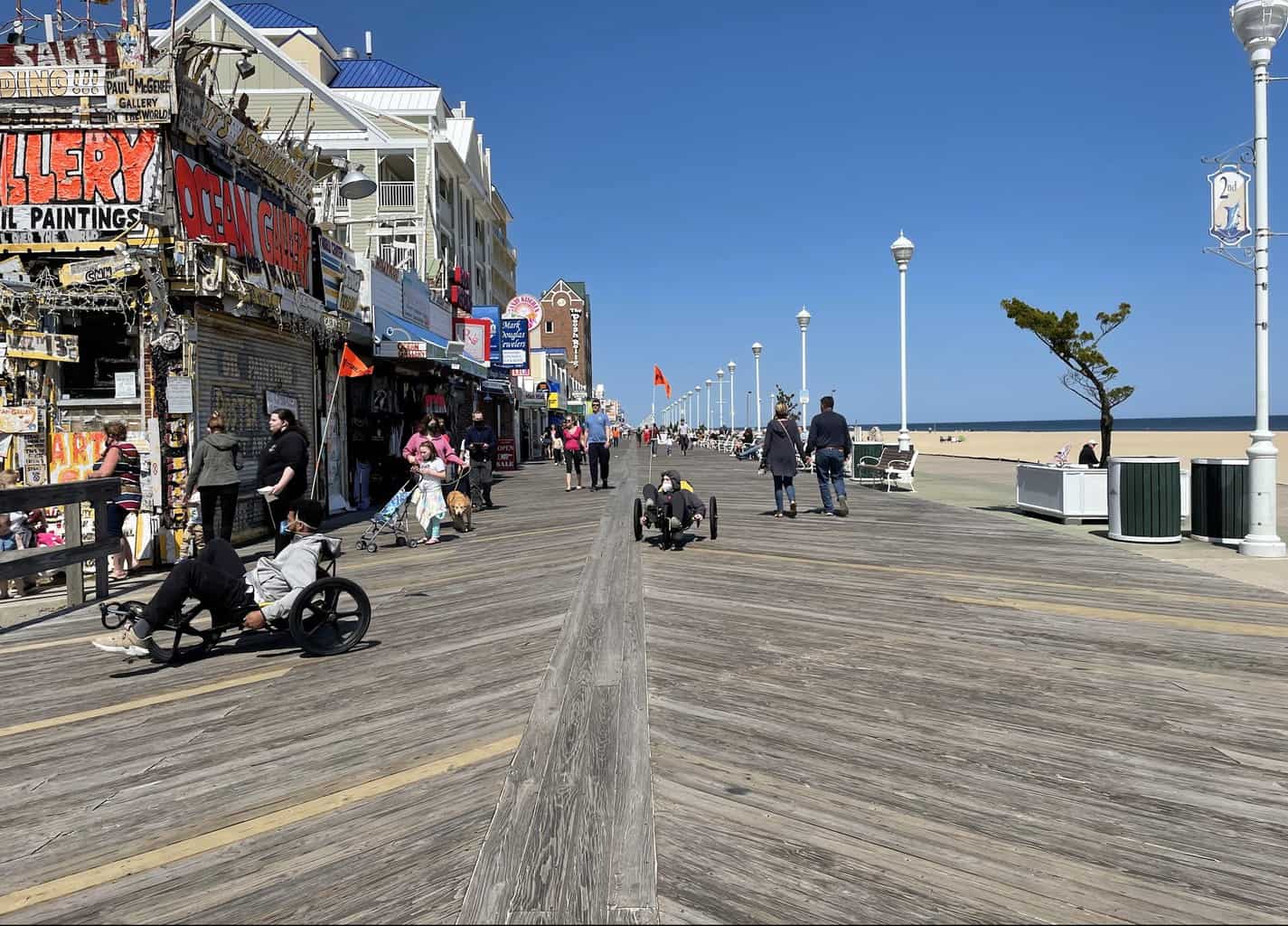 The Boardwalk is beginning to come back to life! April 5th 2021.
