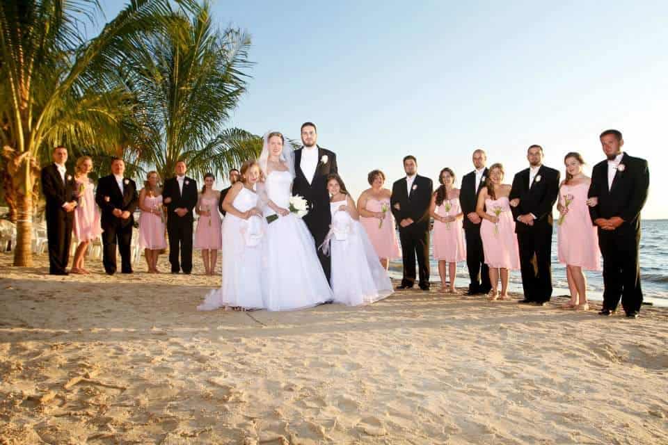 Princess Bayside Beach Wedding