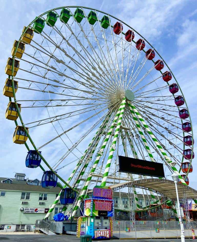The “OC Big Wheel” returns to Trimper’s for the 2022 Season