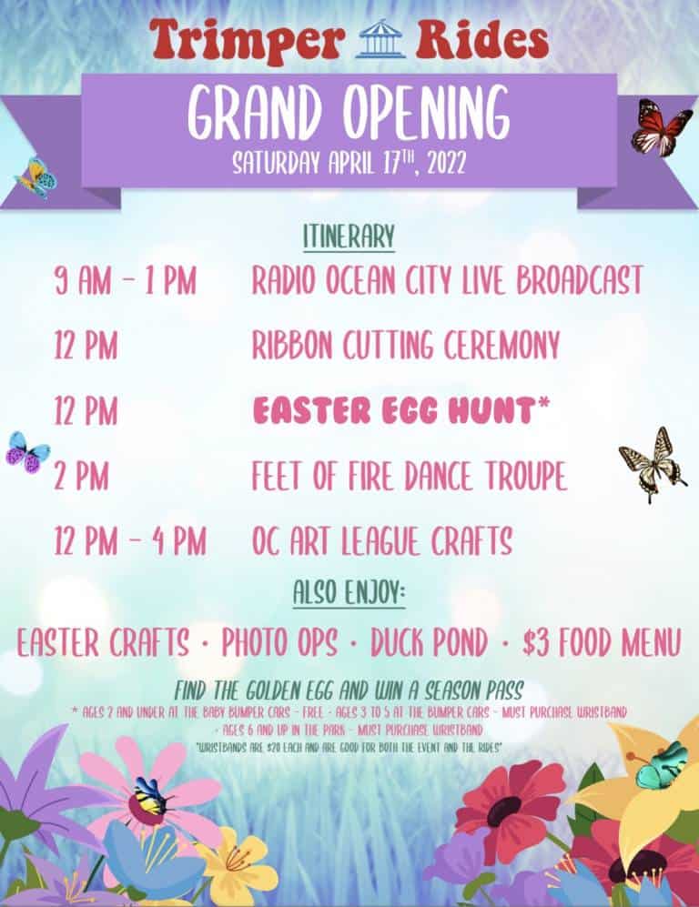 Trimper Rides of Ocean City Grand Reopening