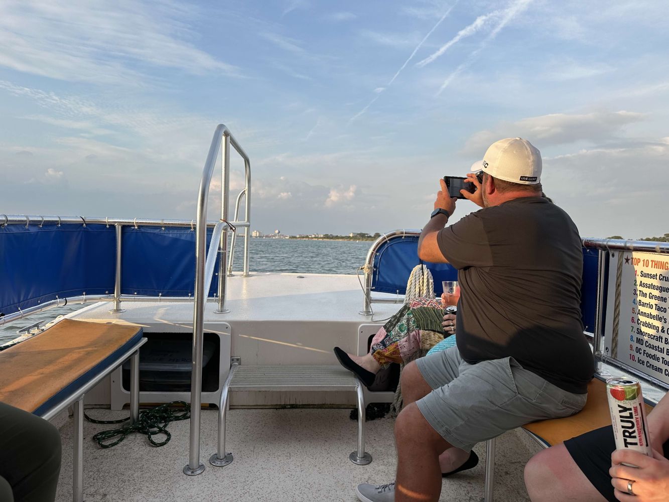 shore craft beer cruise 2024 - taking pictures
