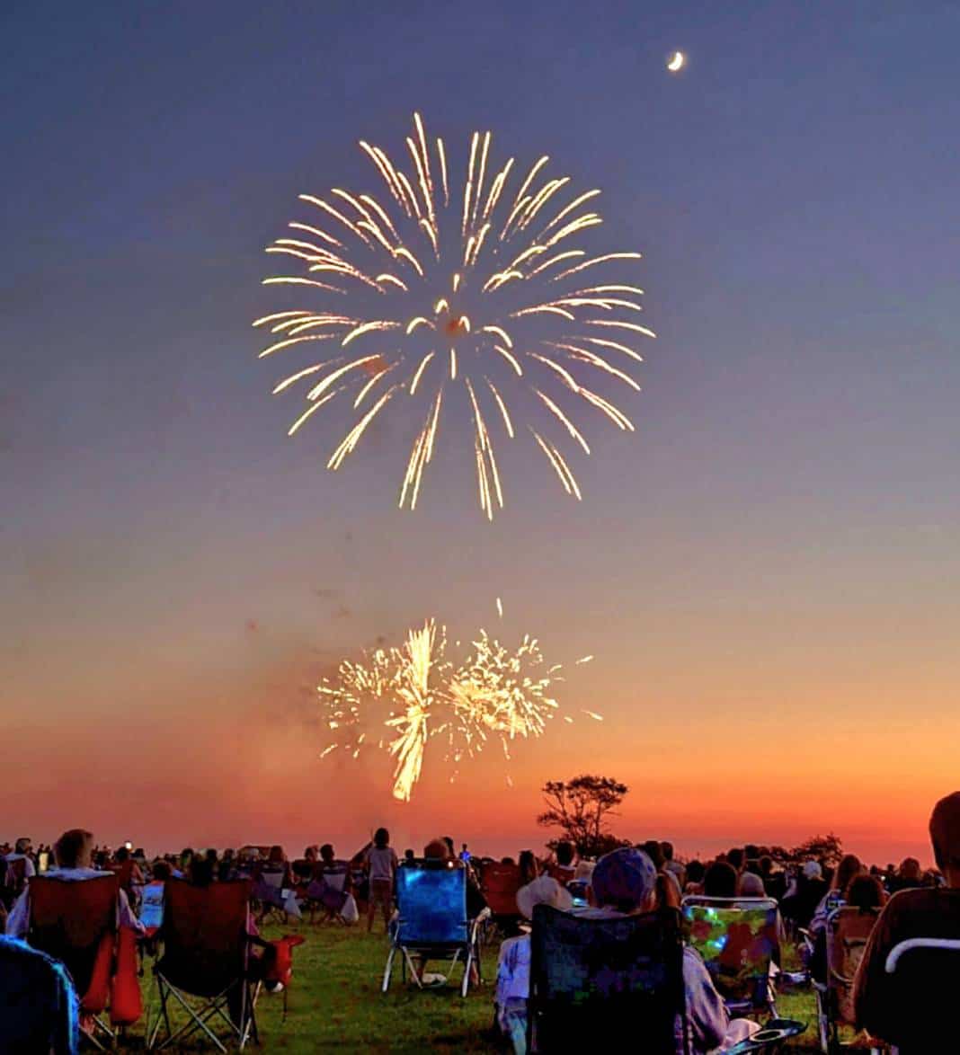 Janel Quillen Flynn - Fireworks at Sundaes in the Park, Northside Park