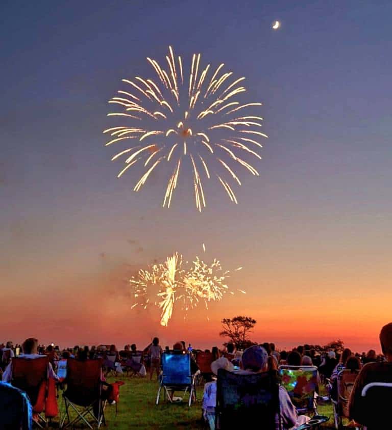 Janel Quillen Flynn - Fireworks at Sundaes in the Park, Northside Park