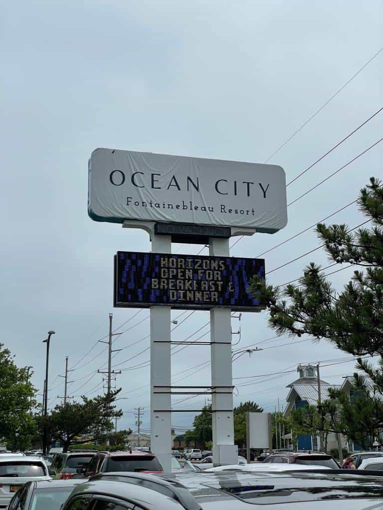 the Fontainebleau at 101st Street in Ocean City