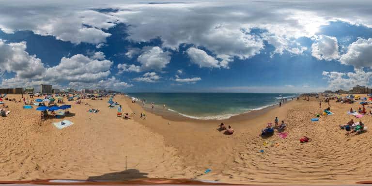 360º Photos on a gorgeous August afternoon in Ocean City, MD