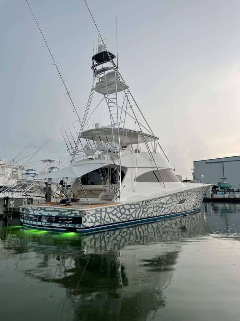 Michael Jordan's fishing boat entered in the White Marlin Open each year