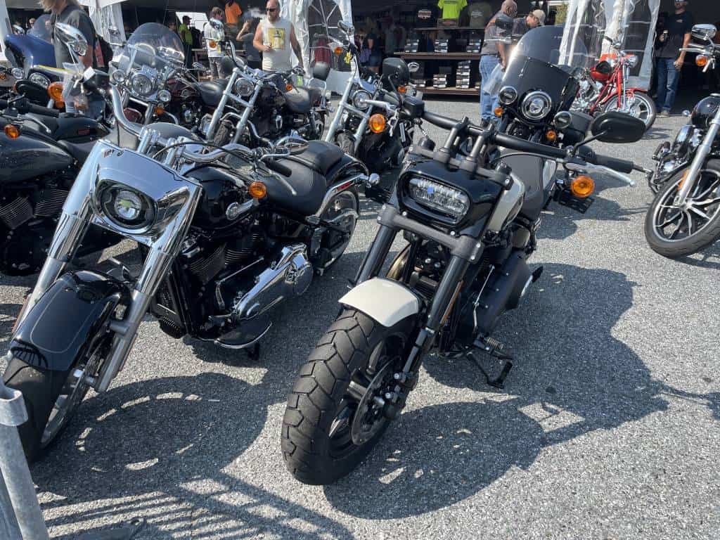 bikes at OC Bikefest 2022