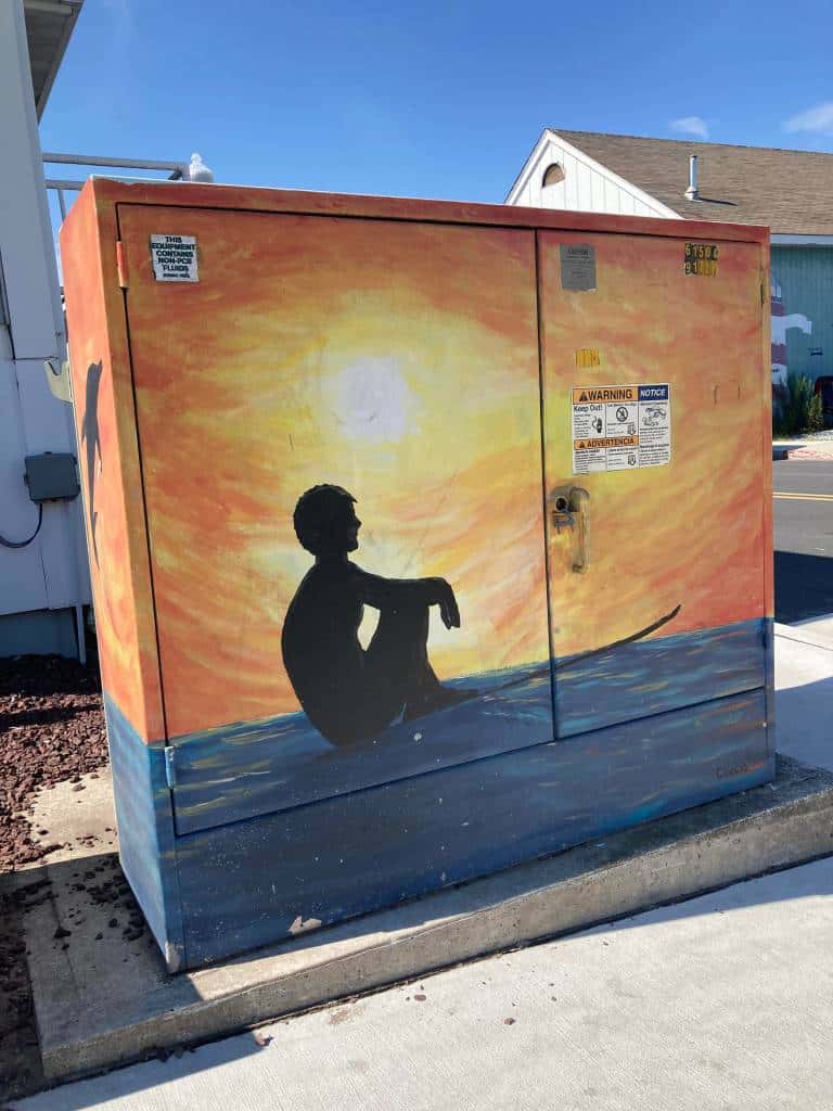 Ocean City Utility Box Art: Scavenger Hunt