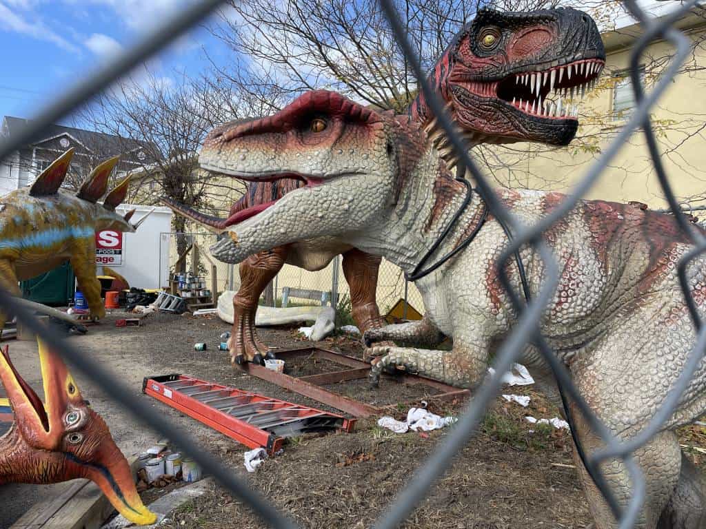 Dinosaurs from Nicks Jurassic Golf