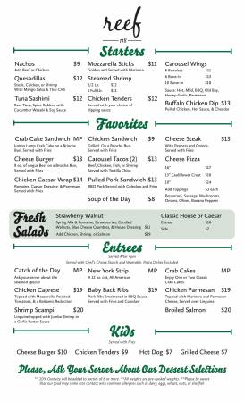 reef118 dinner menu 1 273x450