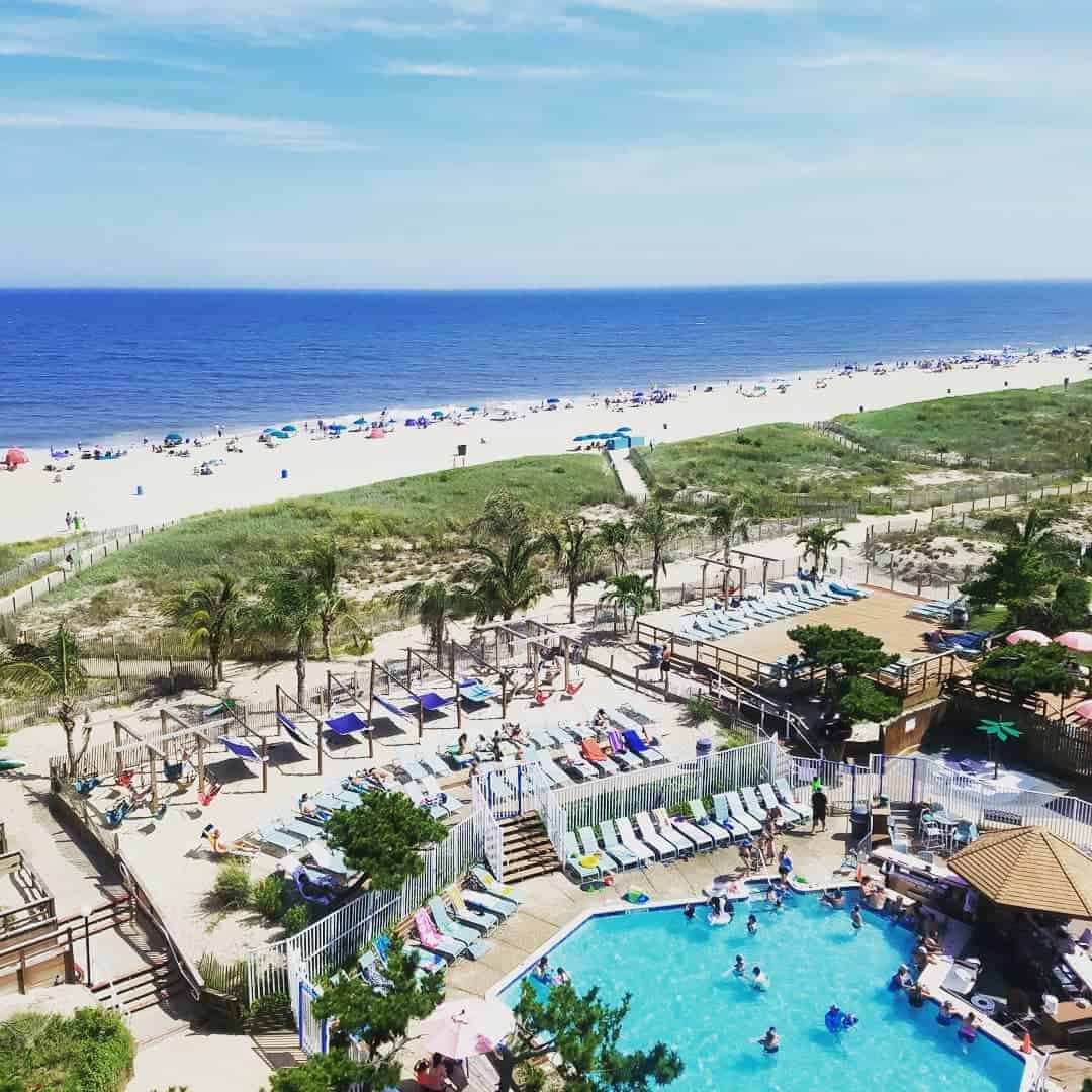 Holiday Inn Oceanfront Pool Ocean City Md