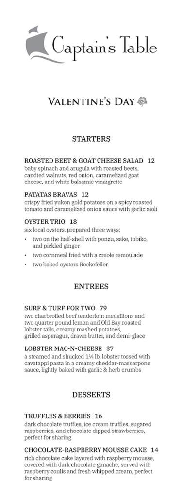 Captains-Table-Valentines-Menu