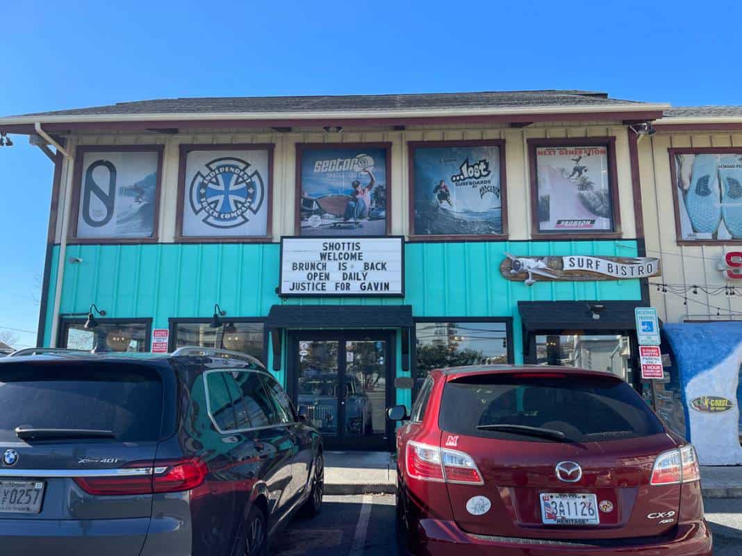 Shottis point restaurant at coast