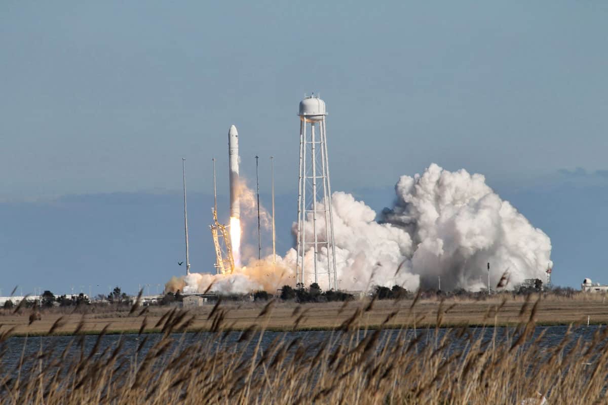 Antares Rocket Launch from Wallops Island