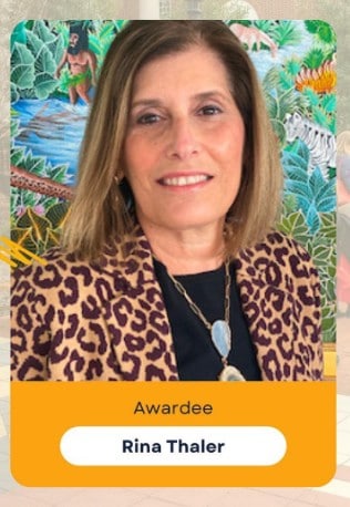 Rina Thaler Is First Eastern Shore Recipient Of  The “Sue Hess Legacy Arts Advocate Of The Year”  For Maryland