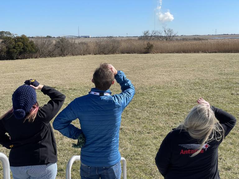 Sounding Rocket Launch From Wallops April 24