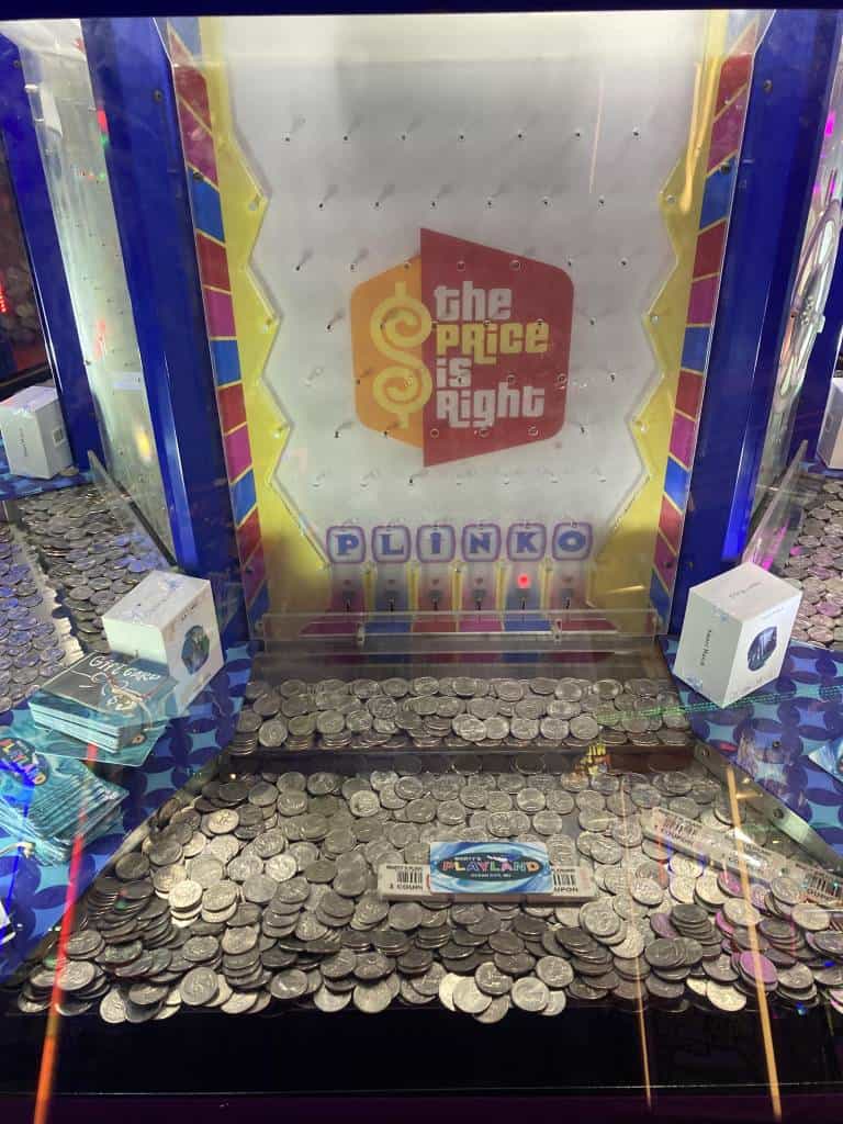 Price is Right Plinko Coin Pusher on the Ocean City, MD Boardwalk